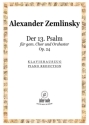 Der 13. Psalm op.24 f�r gem Chor und Orchester Klavierauszug