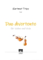 Duo divertente f�r Violine und Viola Partitur und Stimmen