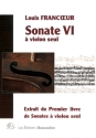 Sonate 6  � violon seul