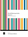 Blockfl�ten-Quartette Band 4 f�r 4 Blockfl�ten (SATB) Partitur