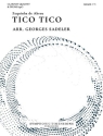 Tico Tico for clarinet quartet and drums (opt.) score and parts