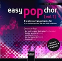easy pop chor (vol.1) - Deutsch-Pop - CD f�r gem Chor (SA oder SAM) und Klavier CD