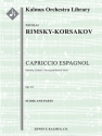 Capriccio Espagnol,op 34 for orchestra score and parts (Harmony+Str: 9-8-7-6-5)