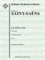 Le D�luge op.45 for string orchestra score and parts