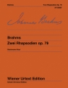 2 Rhapsodien op.79 f�r Klavier