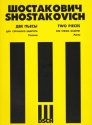 Two Pieces for String Quartet Streichquartett Stimmensatz