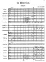 In Memoriam, Adagio in C-sharp minor for violin and orchestra, op. 65 Violin & Orchestra