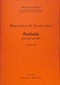 Preliudai from the year 1909 for piano solo Solo