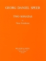 2 Sonatas for 3 trombones