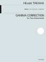 Gamma Correction variable Besetzungsm�glichkeiten Spielpartitur