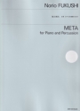 Meta Klavier und Percussion Spielpartitur