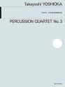 Percussion Quartet No. 3 Percussion (4 Spieler) Partitur und Stimmen