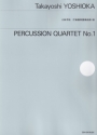 Percussion Quartet No.1 Schlagwerk 4 Spieler Partitur und Stimmen