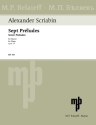 7 Preludes op.17 f�r Klavier
