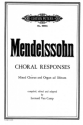 7 Choral Responses (Eng.).SATB Chorus