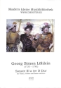 Sonate a tre D-Dur  f�r Fl�te., Violine und Basso continuo Partitur und Stimmen