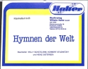 Hymnen der Welt  f�r Blasorchester Klarinette 2 in B