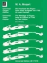 Die Hochzeit des Figaro nach einer Ausgabe von 1799 f�r 2 Violinen Partitur