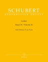 Lieder Band 10 f�r tiefe Stimme und Klavier