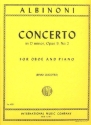 Concerto � cinque op.9,2 for oboe and piano