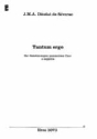 Tantum Ergo f�r gem Chor a cappella Chorpartitur (la)