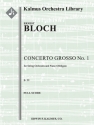 Concerto Grosso B.59 No. 1 for string orchestra and piano obbligato full score