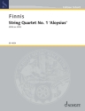 String Quartet No. 1 'Aloysius' f�r Streichquartett Partitur und Stimmen