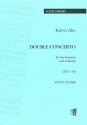 Double Concerto for 2 bassoons and orchestra study score