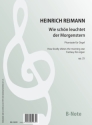Phantasie �ber �Wie sch�n leuchtet der Morgenstern� f�r Orgel op.25 ORGEL Spielnoten
