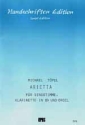 Arietta  f�r Singstimme, Klarinette in Bb und Orgel
