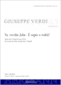 Falstaff - Va, vecchio John - � sogno o realt�? (atto secondo) 2 Baritone und Orchester Klavierauszug