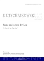 Pique Dame - Szene und Arioso der Lisa (Nr. 20) Sopran, Orchester Klavierauszug