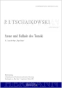Pique Dame - Szene und Ballade des Tomski (Nr. 5) Tenor, Bariton, Bass und Orchester Klavierauszug