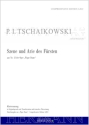 Pique Dame - Szene und Arie des F�rsten (aus Nr. 12) Sopran, Bass, Orchester Klavierauszug