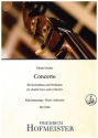 Konzert f�r Kontrabass und Orchester Klavierauszug mit Solostimme