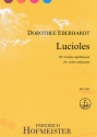 Lucioles Violine, Klavier
