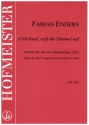 O Heiland, rei� die Himmel auf 4-8stg. Gem. Chor