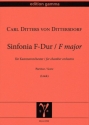 Sinfonia F-Dur / Partitur f�r Kammerorchester