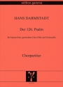 Der 126. Psalm 5stg. Gchor, Fl, Vc