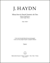 Missa brevis Sancti Joannis Hob. XXII:7 'Kleine Orgelmesse'  Orgel