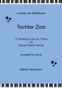 Tochter Zion - 12 Variationen �ber ein Thema von Georg Friedrich H�ndel f�r Klavier