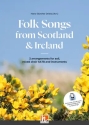Folk Songs form Scotland & Ireland (+APP) for soli, mixed choir and instruments score