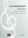 Sechs Sonaten f�r Querfl�te und Cembalo (Klavier)