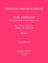 Don Giovanni vol.1 for wind octet score and 8 parts