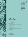 Kullervo op.7 (S�tze 3 und 5) f�r Sopran- und Bariton-Solo, M�nnerchor und Orchester Klavierauszug