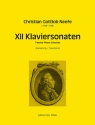 12 Klaviersonaten f�r Klavier