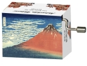 Spieluhr Mozart / Zauberfl�te Motiv Hokusai / Fuji Spieluhr in Motivschachtel