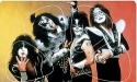 Pikcard with 4 Pics - KISS   Karte mit 4 Plektren