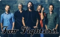 Pikcard with 4 Pics - Foo Fighters   Karte mit 4 Plektren