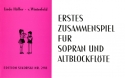 Erstes Zusammenspiel f�r Sopran- und Altblockfl�te